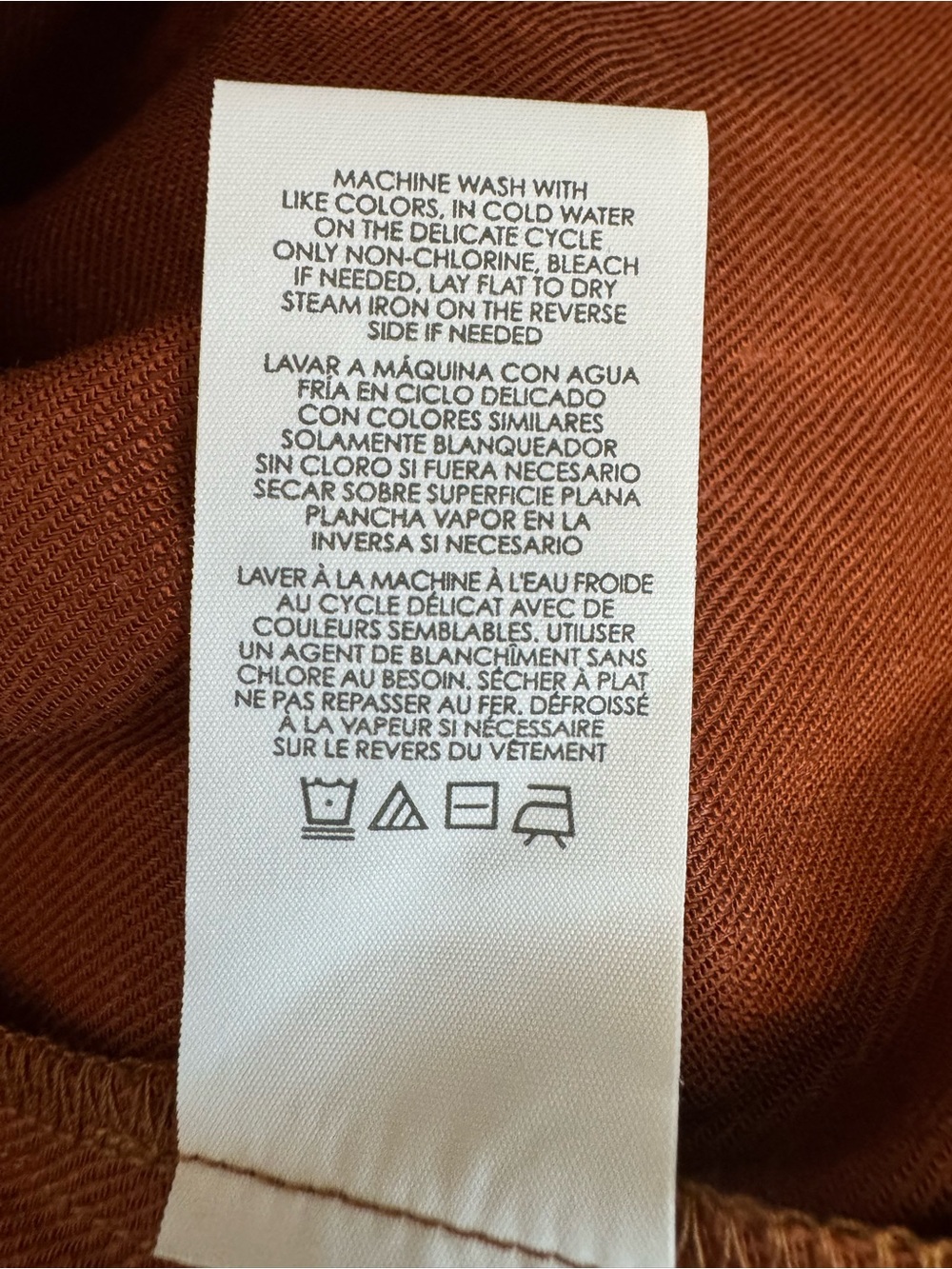 CAbi Rust Button-Front Sleeveless Tank #6644 Cruise top - Picture 7 of 7